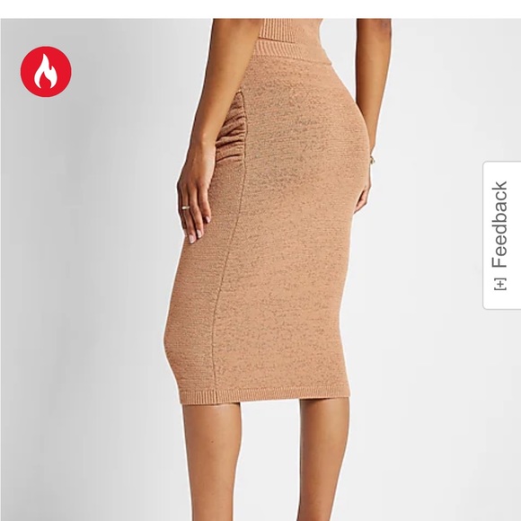 Express Midi Sweater Skirt - Picture 3 of 11